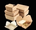 750ml 2000ml στα βιοδιασπάσιμα σάντουιτς κιβωτίων εμπορευματοκιβώτια τροφίμων Eco φιλικά μίας χρήσης