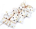 Κενά κιβώτια δώρων κιβωτίων 260gsm καραμελών γαμήλιας εύνοιας φορεμάτων νεόνυμφων νυφών για τις σοκολάτες
