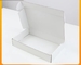 15x15x5cm βιοδιασπάσιμο ζαρωμένο εγγράφου κιβώτιο εγγράφου κιβωτίων σαφές άσπρο διπλώνοντας